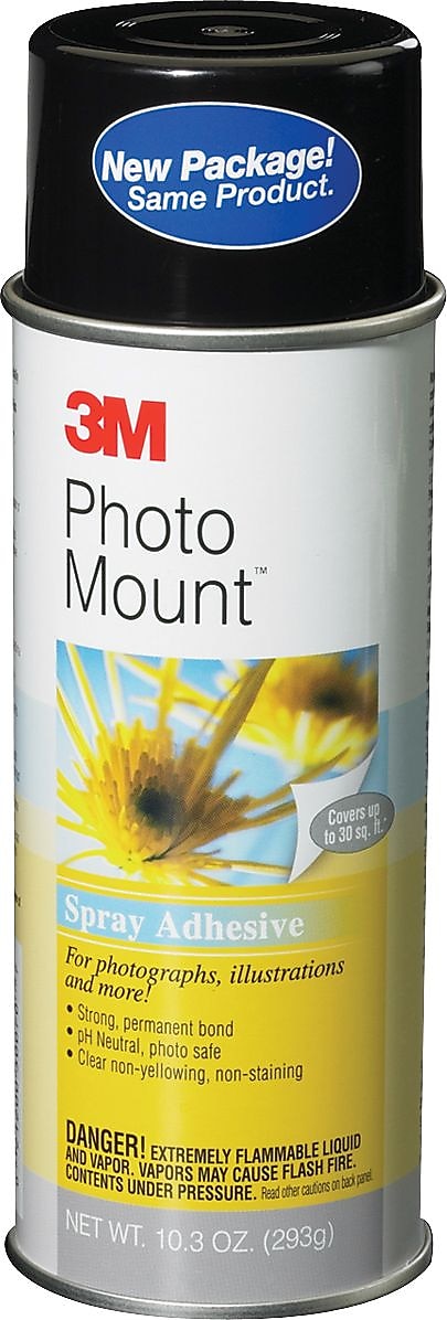 Scotch Photo Mount Craft Glue Spray Adhesive, 10.3 oz., Clear (MMM6094)