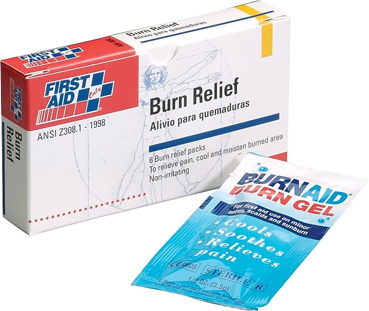 First Aid Only, Burn Relief Gel Packets (AN404-10)