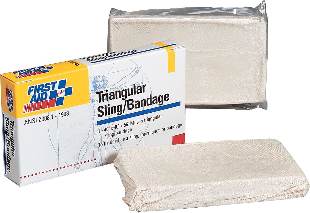 First Aid Refill Triangular Bandage, 40" x 40" x 56"