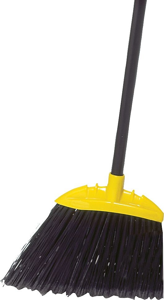 Rubbermaid Executive Lobby 35"H Broom, Black (FG637400BLA)