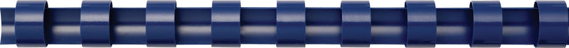 Fellowes 3/4" Plastic Binding Spine Comb, 150 Sheet Capacity, Navy, 100/Pack (52392)