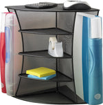Safco® Onyx Mesh Corner Organizer (SAF3261BL)