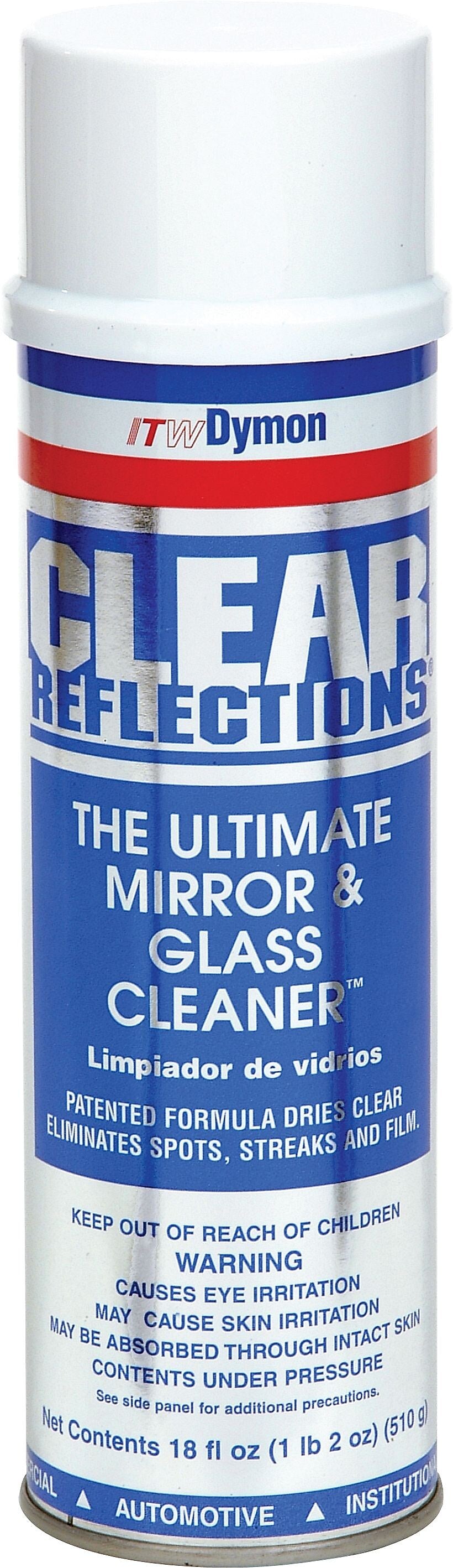 Aerosol Glass Cleaner, 20 oz, Residue-free