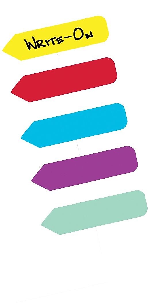 Redi-Tag® Mini Arrow Page Flags, Blank, Assorted Colors, 1 1/4" x 5/16", 154/Pack (72001)