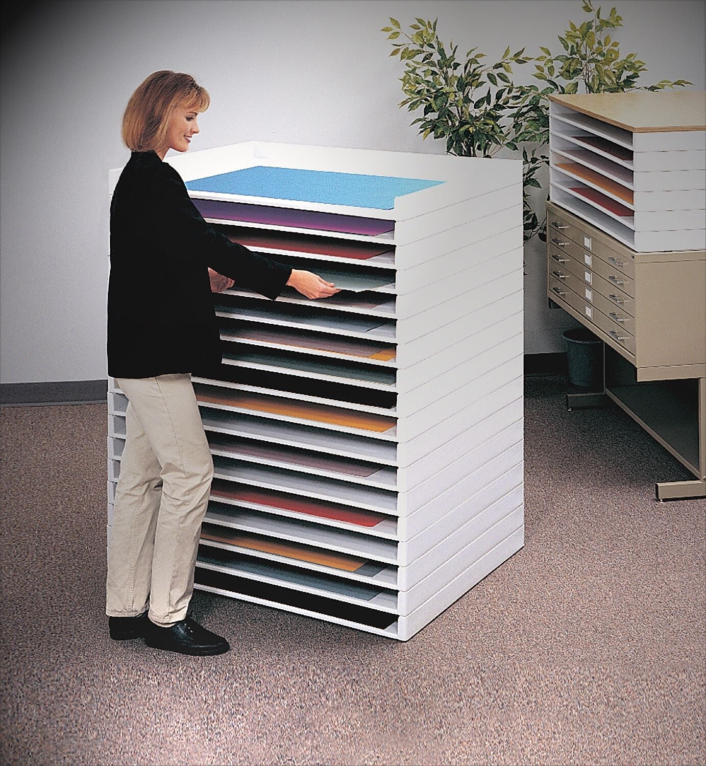 Safco Giant Steel Document Holder, White (4897)