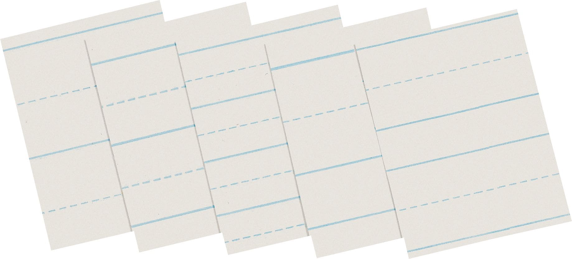 Pacon Skip-A-Line Newsprint, 11" x 8.5", Ruled, 500 Sheets/Ream