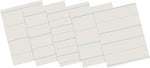 Pacon Newsprint Practice Paper W/Skip Space, 8-1/2" x 11", 1/2" Long Way Ruled, White, 500 Sheets/Pk