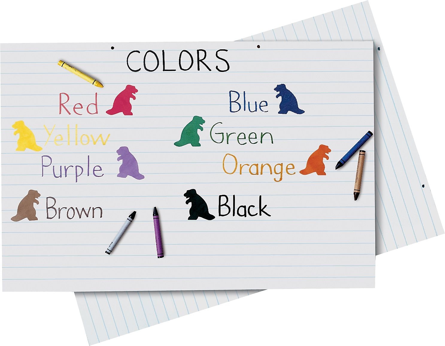 Pacon Primary Chart Pads, Long Way, 24"H x 36"W