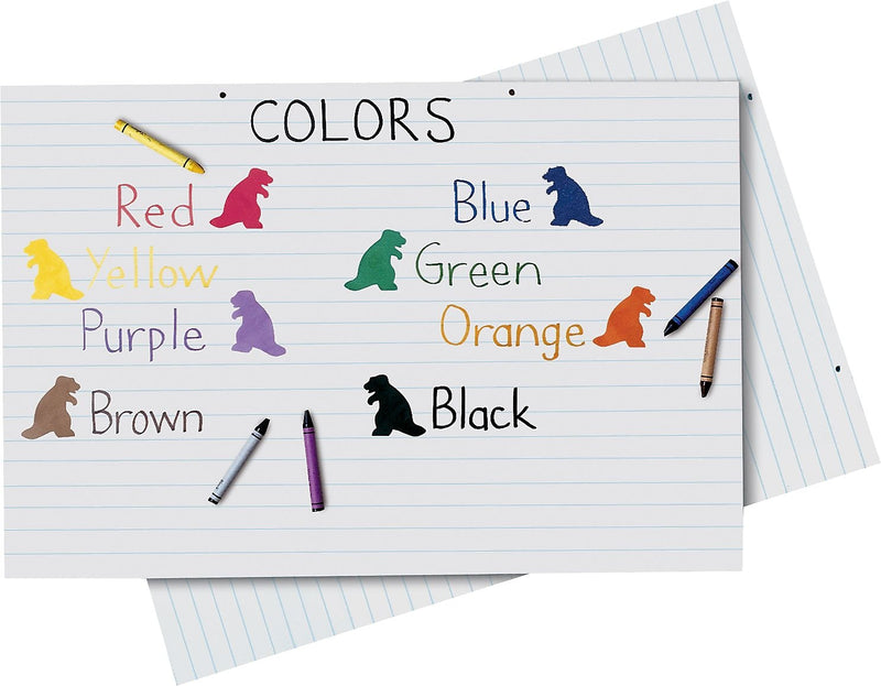 Pacon Primary Chart Pads, Long Way, 24"H x 36"W