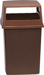 Rubbermaid Glutton Container Base, Brown, 56 Gal. (FG256B00BRN)