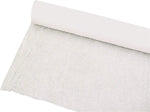 Tablemate® Linen-Like Fabric Table Roll, 40"x50', White, 1 Roll per Pack