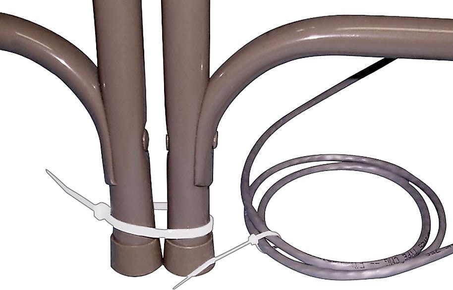 Tatco Nylon Cable Ties, 3/16"W x 8"L, 50 lb, 1,000/Pk