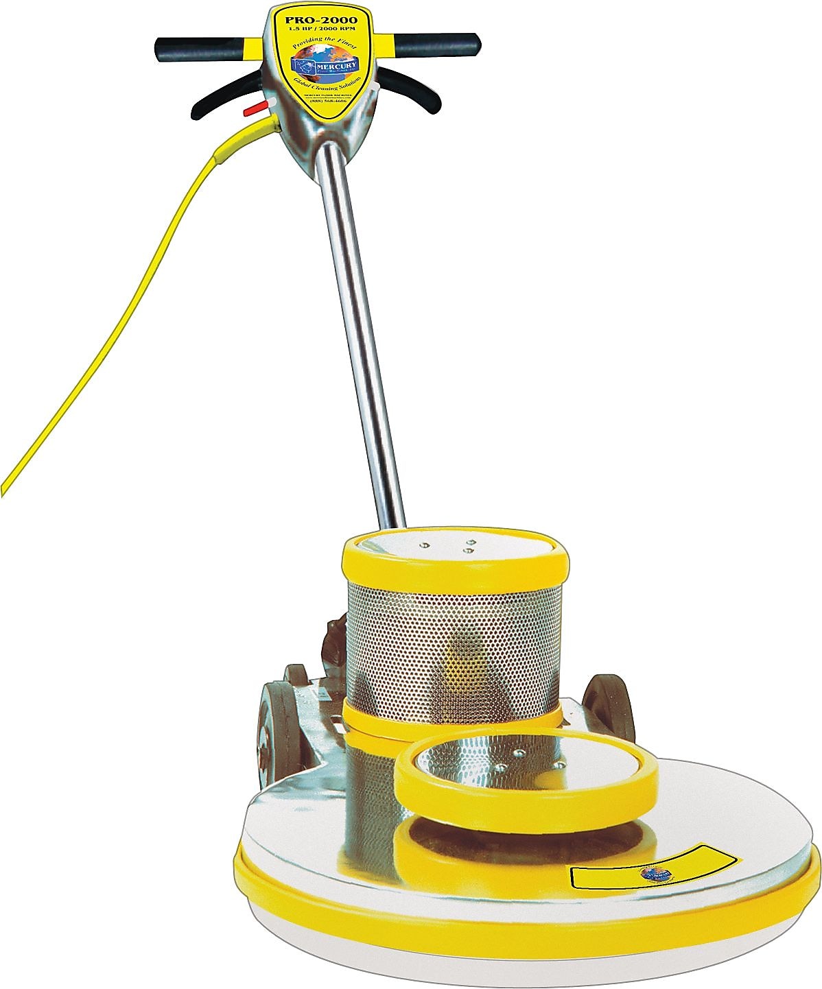 Mercury Ultra High-Speed Burnishers, 2,000 Rpm Brush Speed, 89 lbs.