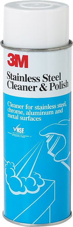 3M™ Stainless Steel Cleaner & Polish, 21 oz Aerosol, 12/case (14002)