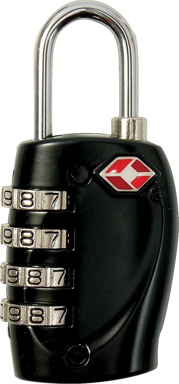 Baumgarten's 4-Digit Combination Lock, Black (62974)