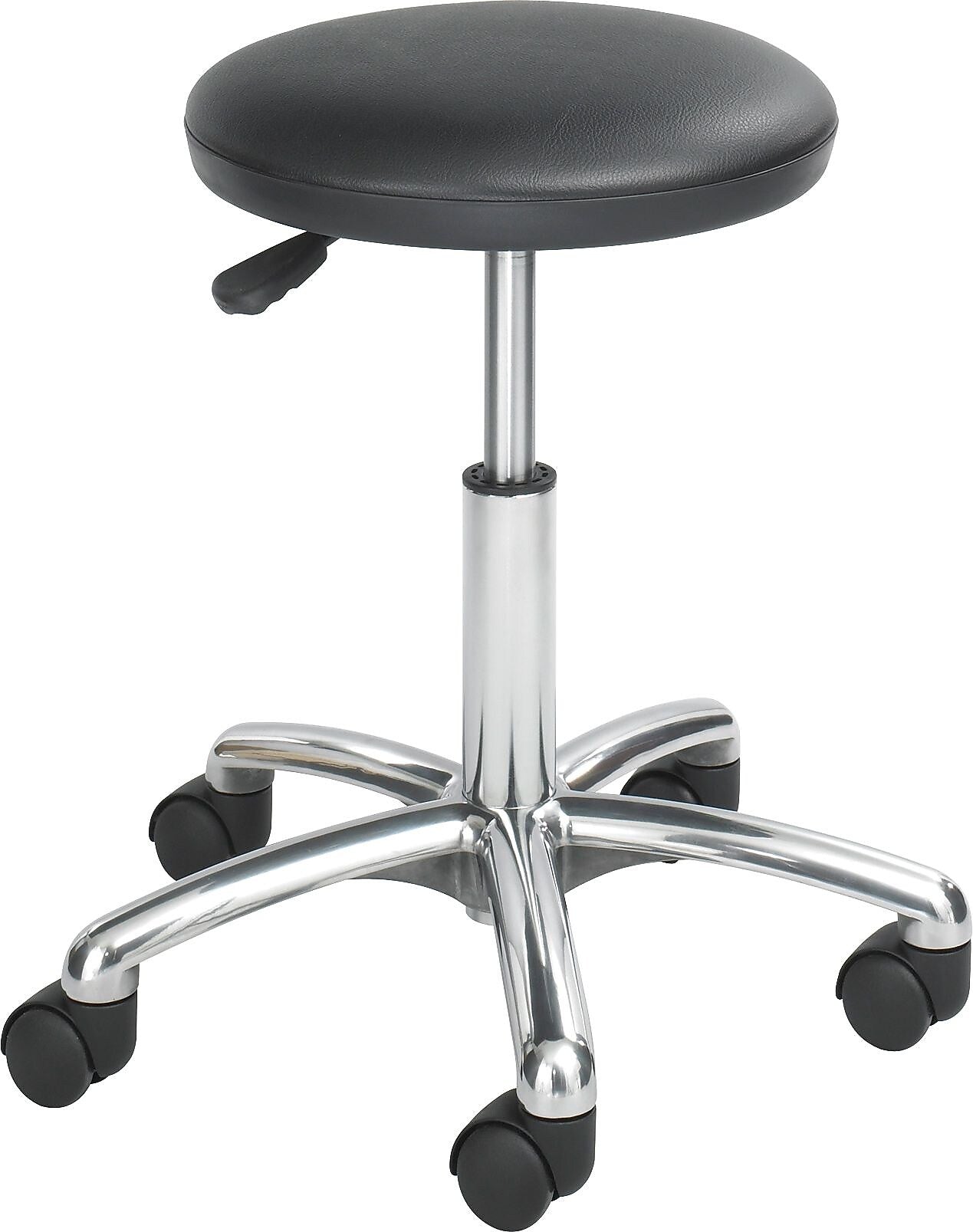 Safco® 3434 Polyurethane Economy Lab Stool, Black (3434BLZ0