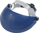 AOSafety Plastic 5-Point Ratchet Suspension Hard Hat, Blue (8250100000)