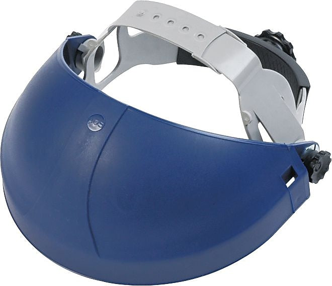 AOSafety Plastic 5-Point Ratchet Suspension Hard Hat, Blue (8250100000)