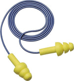3M E-A-R UltraFit Earplugs; Corded, Premolded, Yellow, 25 dB, 100 Pairs/Box (MMM3404004)