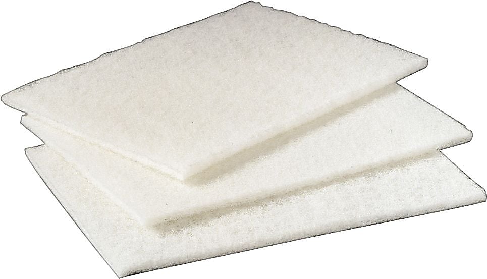 Scotch-Brite White Light Duty Cleansing Pad, 60/Carton (98)