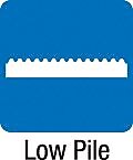 Floortex Phthalate Free Carpet Chair Mat, 45" x 53'', Low-Pile, Clear (FLRPF1113425EV)