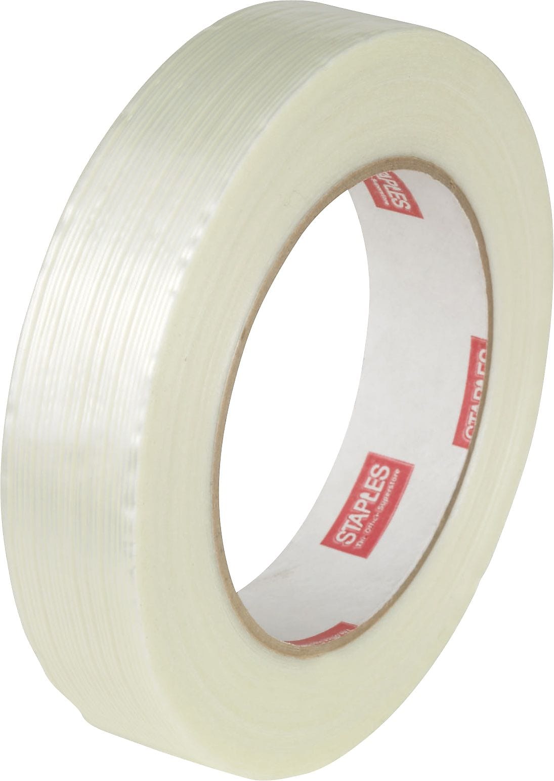 Staples® 4 mil. Filament Tape, 0.9" x 60 yards, 3" Core, 12/Pack (52946)