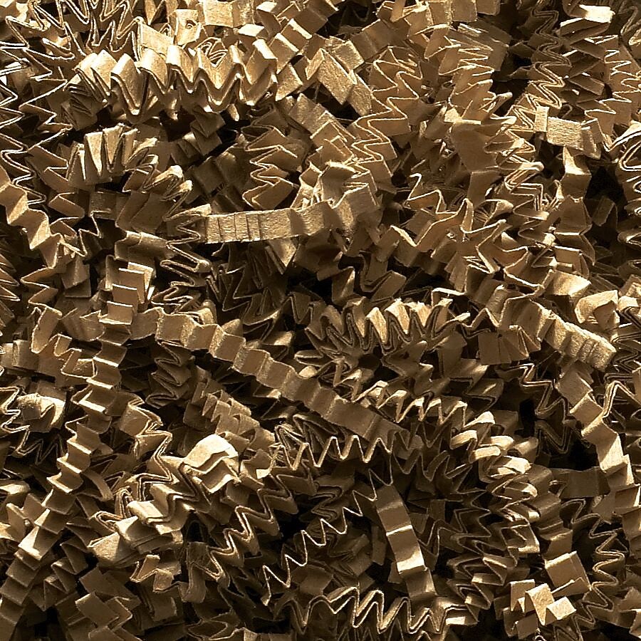 Spring-Fill Crinkle Paper, Brown (C10KR)