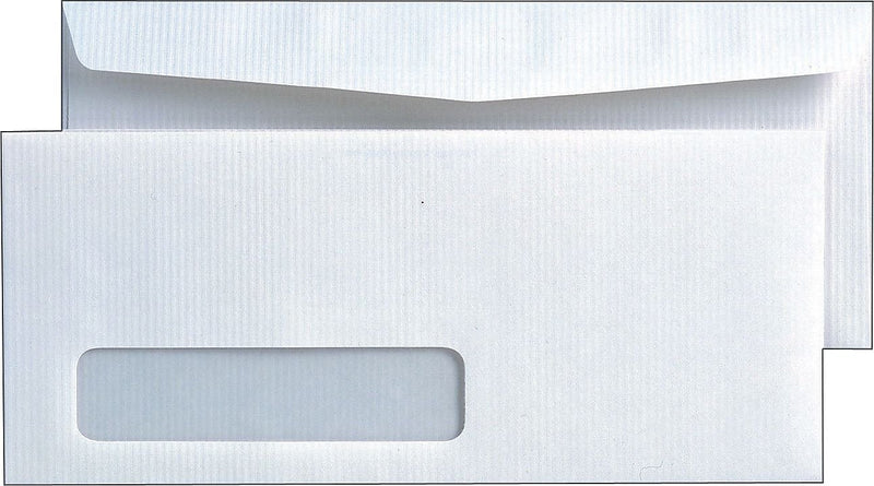 Quality Park Park Ridge #10 Window Envelope 4 1/8" x 9 1/2", White, 500/Box (QUA21330)