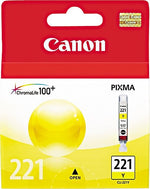 Canon 221 Yellow Standard Yield Ink Cartridge   (2949B001)