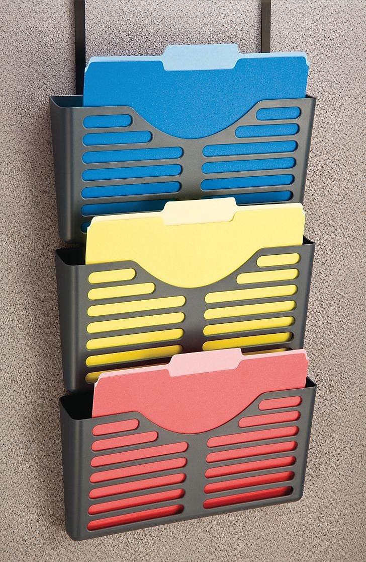 Officemate® Panel Verticalmate™ 3-Tier File Pockets with Hanger (29314)