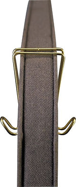 Artistic Double Sided Coat Clip Cubicle Accessory, 4 3/4"H x 3/4"W