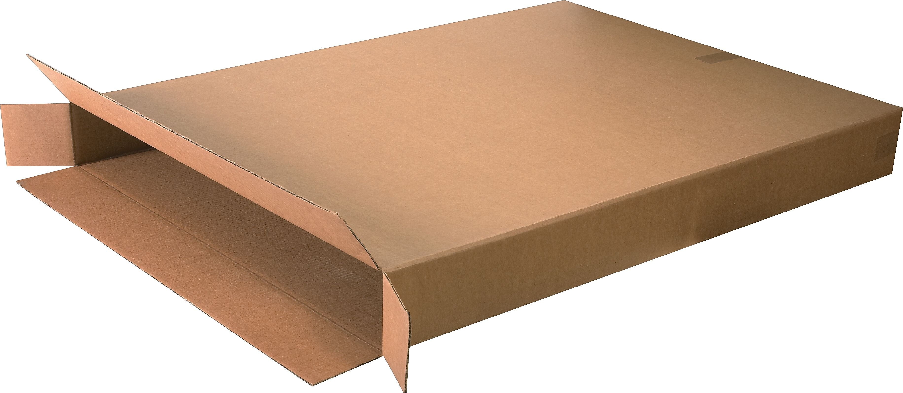 36" x 5" x 48"'' Shipping Boxes, 32 ECT, Brown, 5/Bundle(36548FOL)