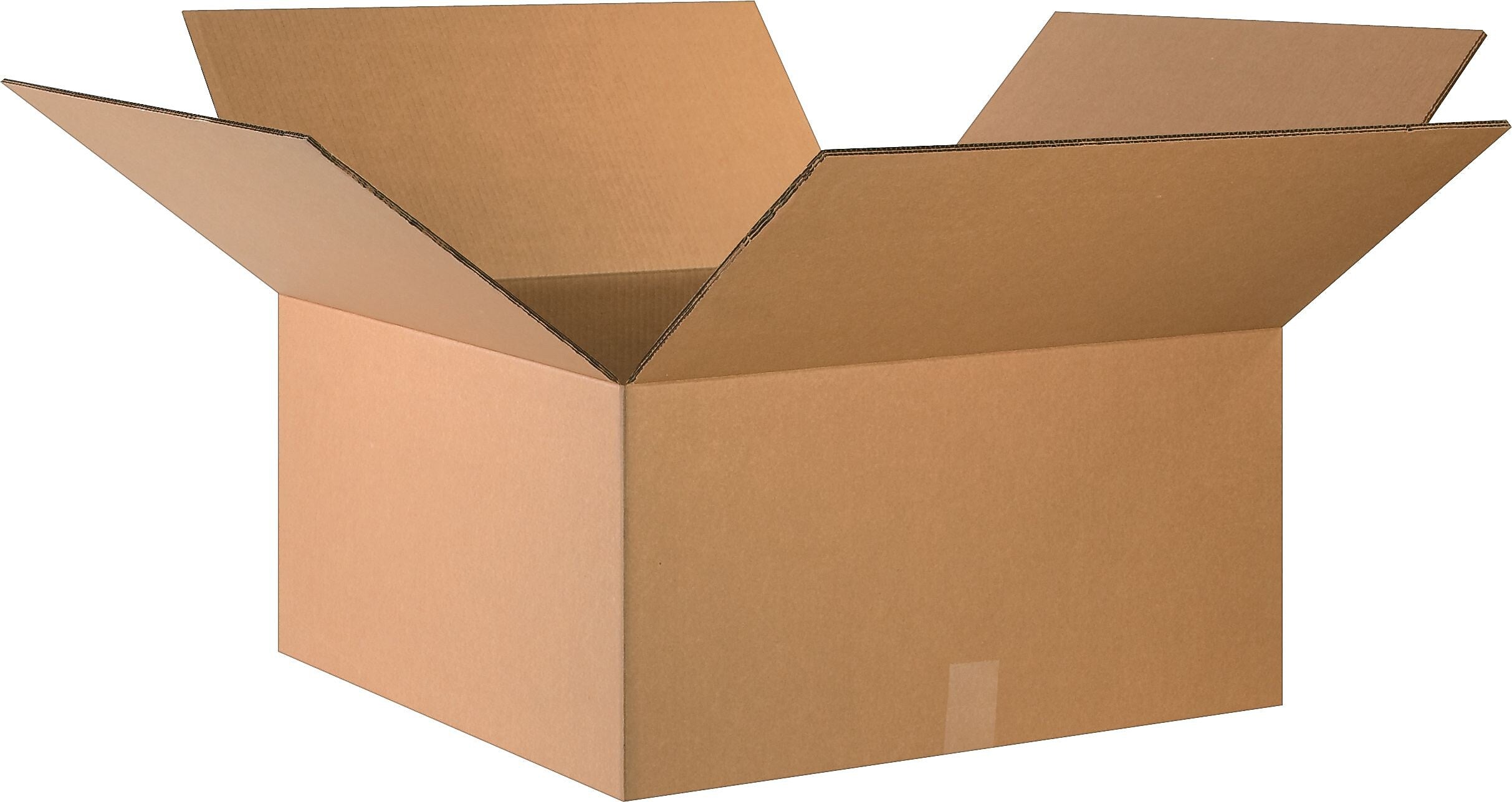 24" x 24" x 12" Shipping Boxes, 48 ECT, Brown, 10/Bundle (HD242412DW)