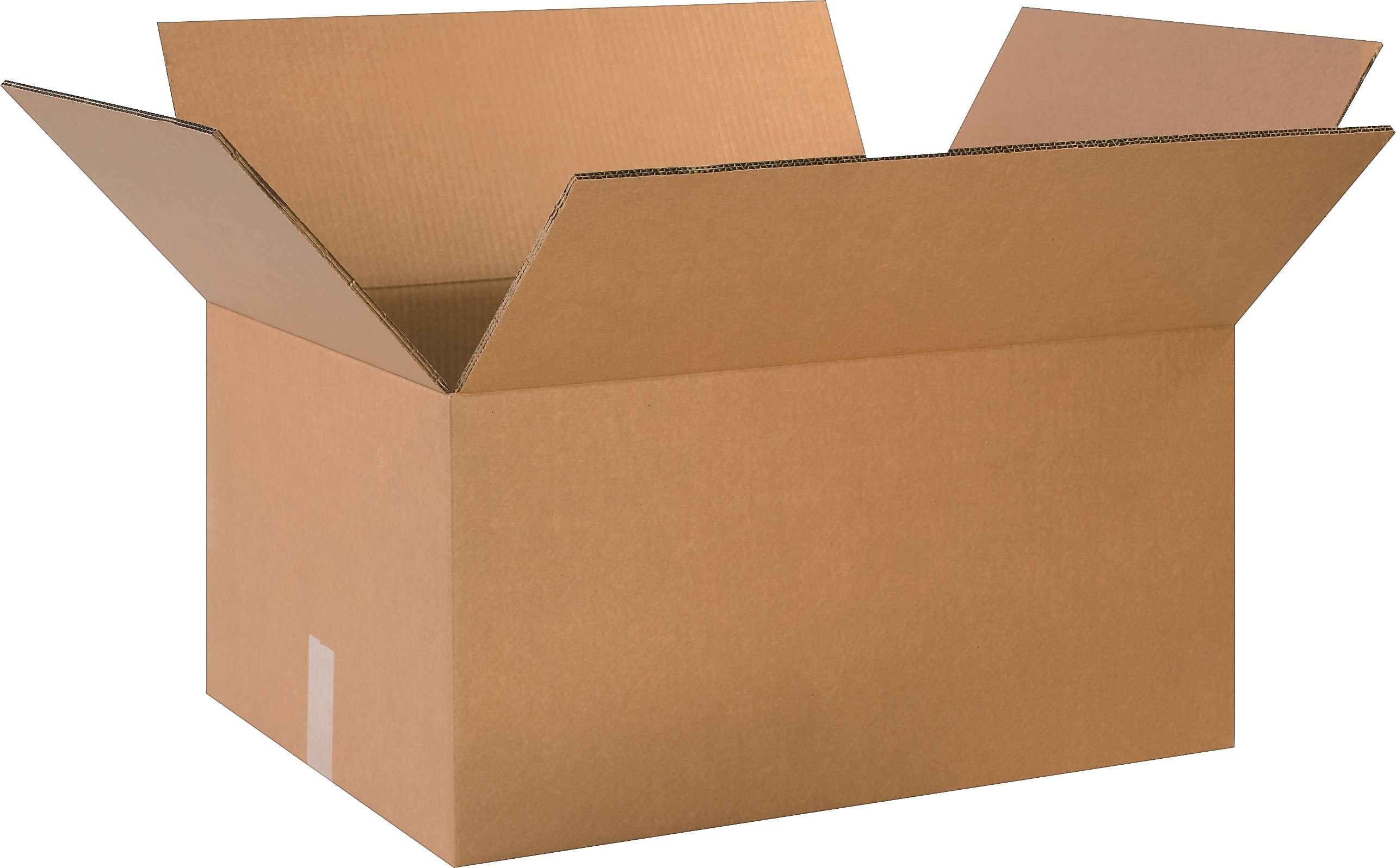 SI Products 24" x 18" x 12" Heavy-Duty Double Wall Shipping Boxes, 48 ECT, Kraft, 15/Bundle (BS241812HDDW)