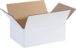 11.25" x 8.75" x 6" Shipping Boxes, 32 ECT, White, 25/Bundle (1186RW)