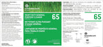 Sustainable Earth® by Staples® #65 Secondary Labels For All Purpose Heavy Duty General Cleaner (SEB-6500SL-A)