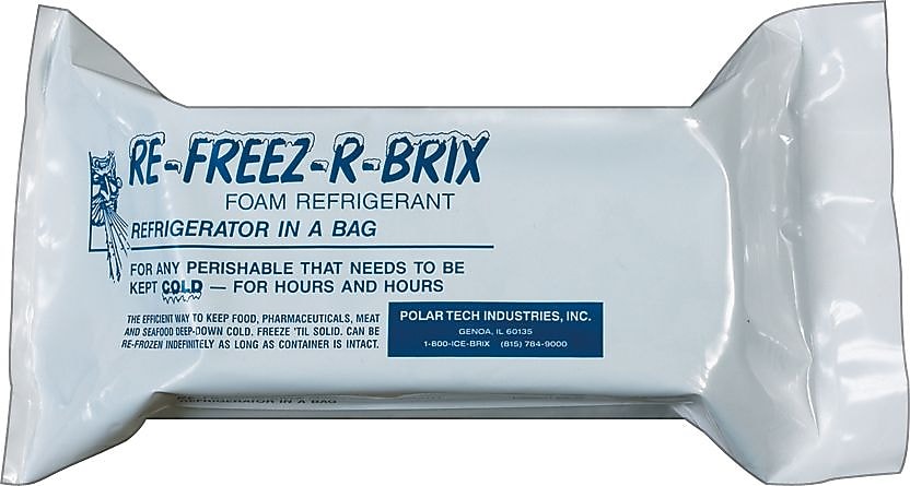 Re-Freez-R-Brix Cold Pack, 7.5 oz., 4.5" x 2", 48/Carton (RB7)