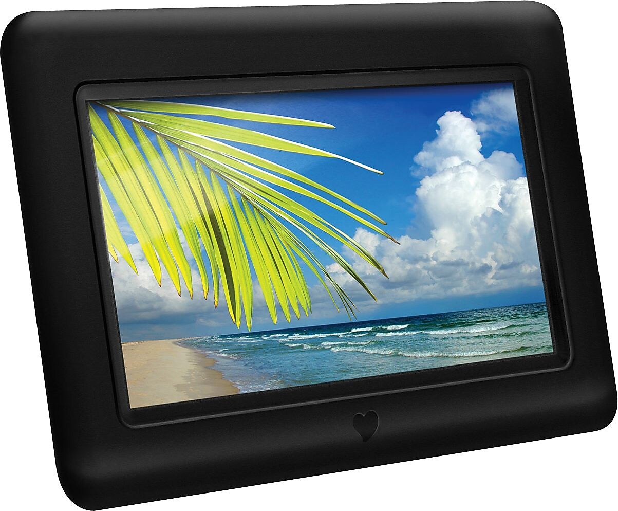 Aluratek 7" Digital Picture Frame, Black (Q96082)
