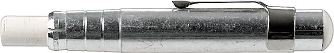 Charles Leonard Aluminum Chalk Holder, 2"W x 5"L (74590)