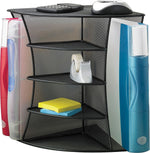 Safco® Onyx Mesh Corner Organizer (SAF3261BL)