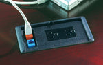 Safco Power/Data Module, Black (SPM)
