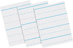 Pacon Newsprint Storybook 11" x 8-1/2", 5/8" Ruled Long Way, White, 500 Sheets/Pack (PAC2691)