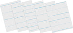Pacon Skip-A-Line Newsprint, 11" x 8.5", Ruled, 500 Sheets/Ream