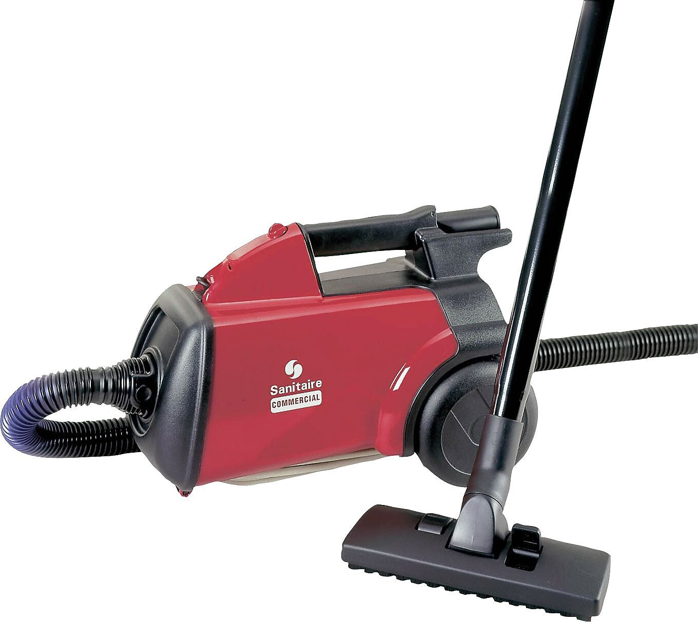 Sanitaire Mighty Mite Canister Vacuum, Red (SC3683B)