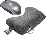 IMAK Cushion Ergobeads Wrist Rest, Non-Skid Base, Heather Gray (A10166)