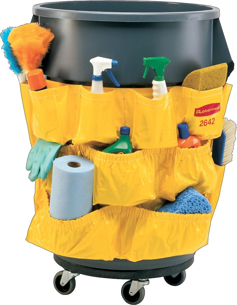 Rubbermaid Brute® Caddy Nylon Bag, Yellow (FG264200YEL)