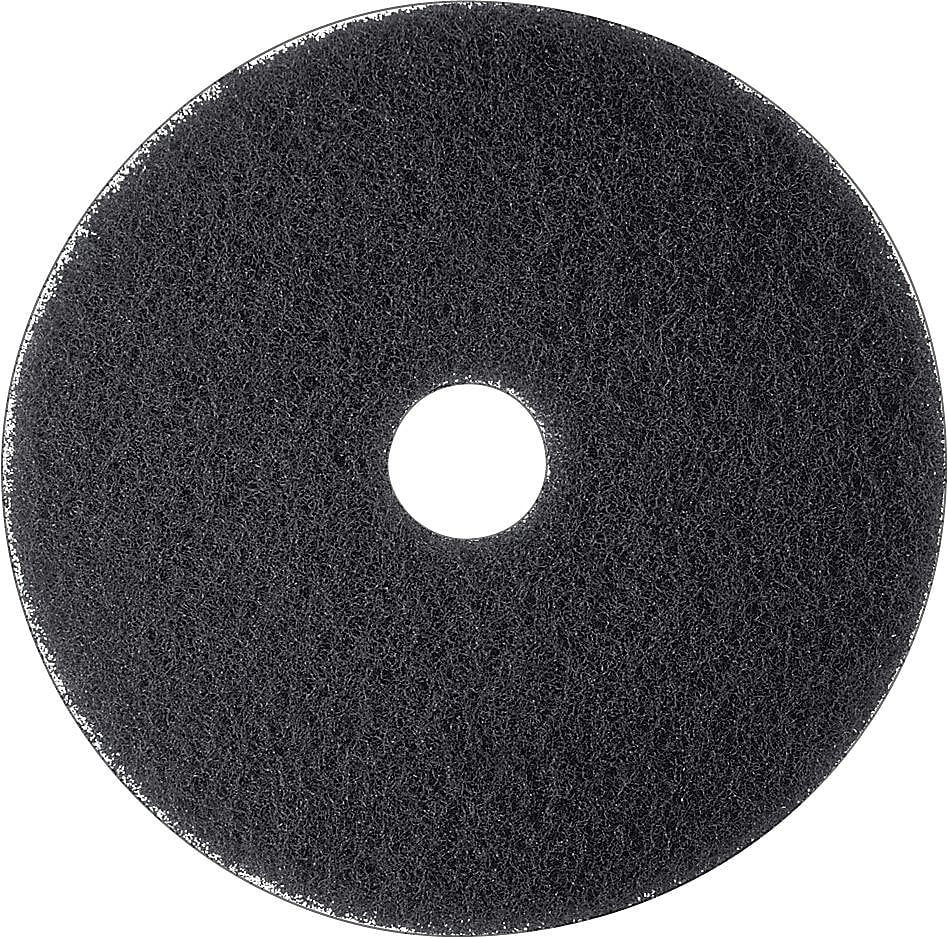 3M Black Stripper Pad, 20", 5/case (7200)