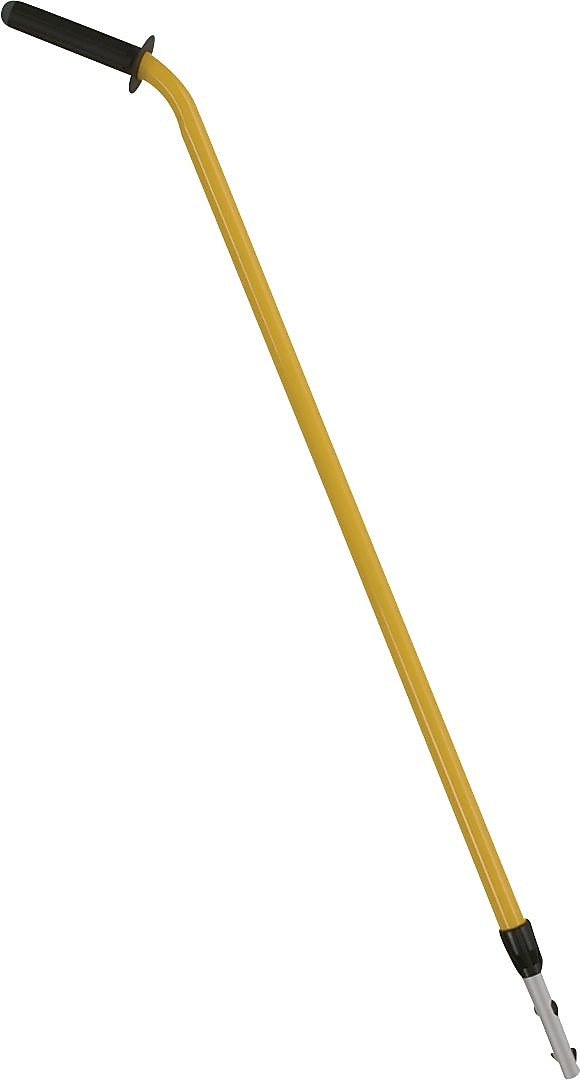 Rubbermaid Hygen Aluminum Dust Mop Handle, Yellow (FGQ760000000)