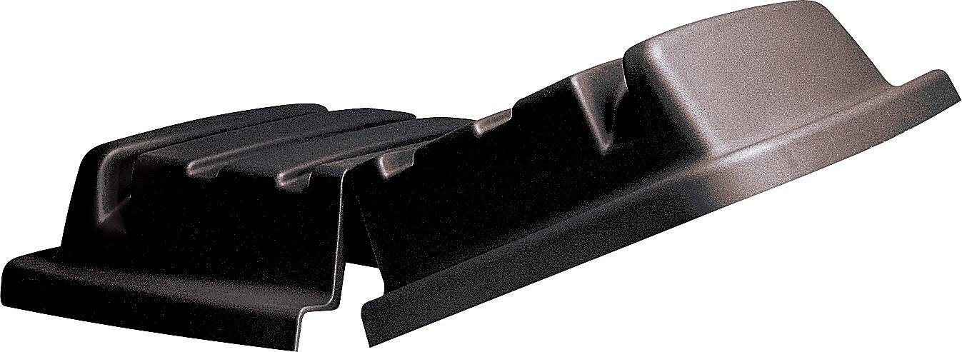 Rubbermaid Hinged Dome Lid for Cube Truck, Black