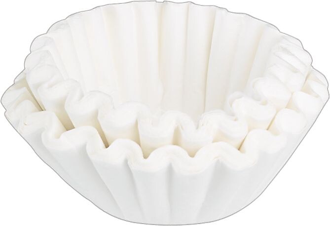 Bunn 12-Cup Paper Coffee Filter, Basket, 100/Box (BUN00501)
